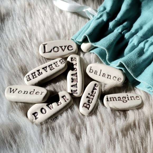 💐Tiny Prints Meditation Tiles - Picture 1 of 5